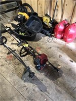 Weed Eater, Chainsaws, & Blower