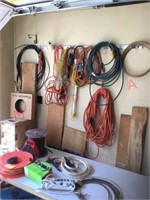 Extension cords and wire