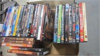 BOX OF DVD'S