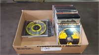 FLAT OF ASSORTED CD'S & PC GAMES