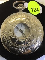 RUSSIN POCKET WATCH , WINDER PLAYS MUSICAL TUNES