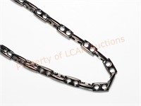 Stainless Steel Gear Chain Men's Necklace