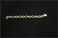 14k Gold Bracelet, 5.6dwt