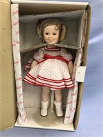 Shirley Temple porcelain collectable doll, called