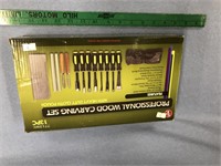 New in box, 13 pc professional wood carving set