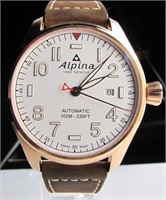 NEW Gents Alpina Star Timer Watch, Box