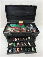 Large Plano Tackle Box Packed with Tackle