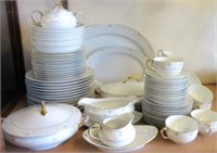 Set of  Noritake Hand Painted Nippon Dinnerware