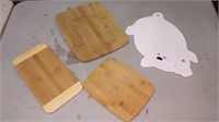 STACK OF CUTTING BOARDS