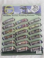 18 New Wildlife series Frost cutlery knives