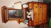 Victorian Dresser w/Marble Top