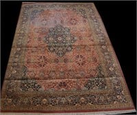 ANTIQUE HAND KNOTTED PERSIAN  RUG