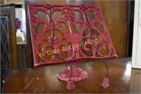 Wrought Iron Book Reading Stand