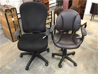 Two office chairs