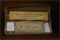 Two Glass Syringes