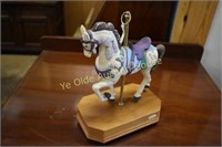 "Summit Collection" Carousel Horse Music Box
