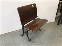Antqiue school desk chair