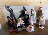 Group of Assorted Hand Made Figurines