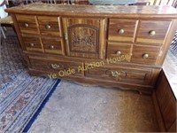 6 Drawer Chest with Water Damaged Top