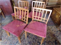 Mid-century Mahogany Sidechairs