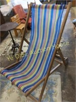 Vintage Folding Beach Chair