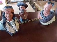 Monfort Resin Western Figurines