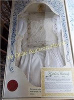 Pearl Encrusted Wedding Gown in Dry Cleaning Box