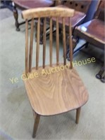 Oak Mid Century Side Chair