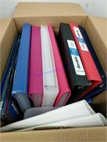 Box Of Assorted Organizing Files And Labels