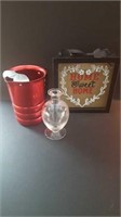 Lot of kitchen item and home decor