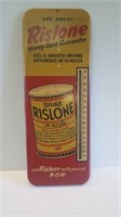 Vintage Shaler Rislone thermometer