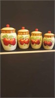 Beautiful vintage kitchen canisters