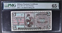 SERIES 661 $5 MILITARY PAYMENT CERTIFICATE