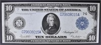 1914 $10 FEDERAL RESERVE NOTE CHICAGO DISTRICT