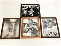 Vintage sports players photos