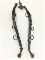 Antique horse collar set