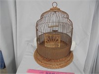 Vintage Metal Bird Cage