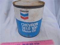 Chevron Delo 100 motor oil (full)