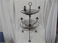 Metal Candle/Basket Decor