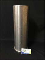Tall galvanized container