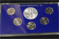 2001 Silver Eagle .999 with State Quarters