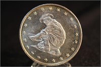 Prospector .999 1oz Silver coin