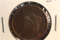 1838 Large Cent Full Liberty