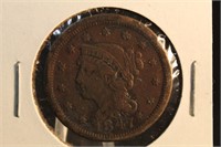1847 Large Cent Full Liberty