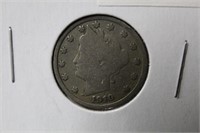 1910 V Nickel Liberty Head