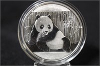 Panda .999 Silver 1 oz coin