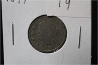 1899 V Nickel Liberty Head