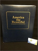 America the beautiful-Huge volume stamp /card
