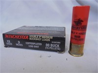 Winchester 12g, 3", 00buck copperplated, 5rds