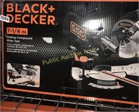 BLACK & DECKER $296 RETAIL SLIDING COMPOUND M